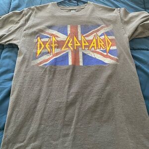 Def Leppard Gray T-Shirt